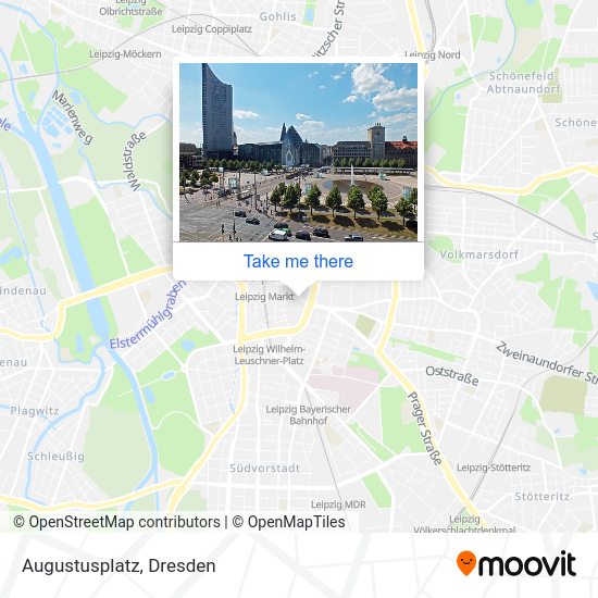 Карта Augustusplatz