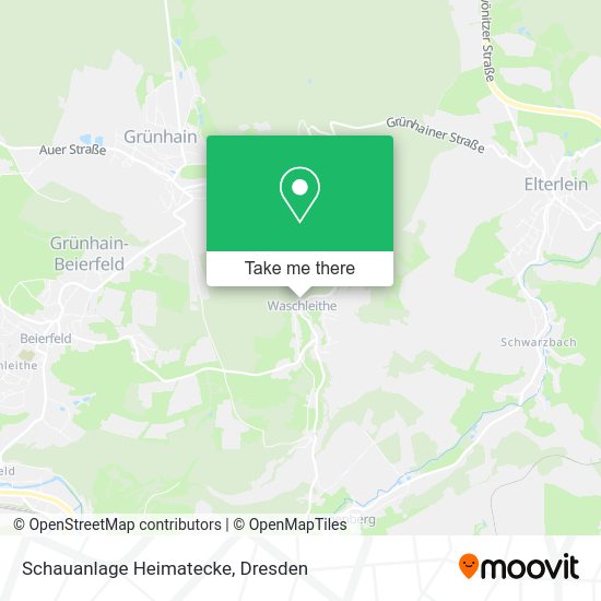 Карта Schauanlage Heimatecke