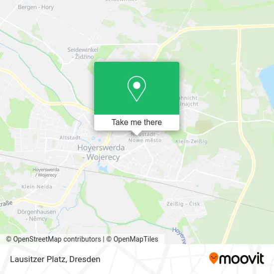 Карта Lausitzer Platz