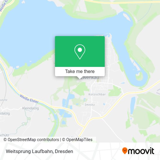 Карта Weitsprung Laufbahn