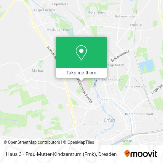 Карта Haus 3 - Frau-Mutter-Kindzentrum (Fmk)