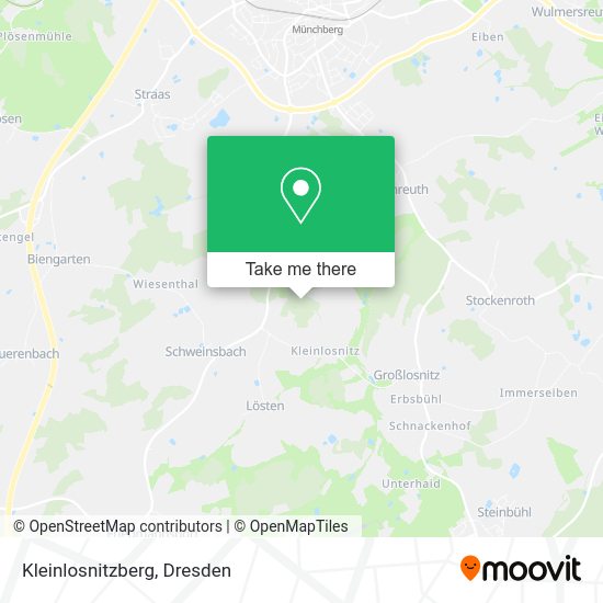 Карта Kleinlosnitzberg