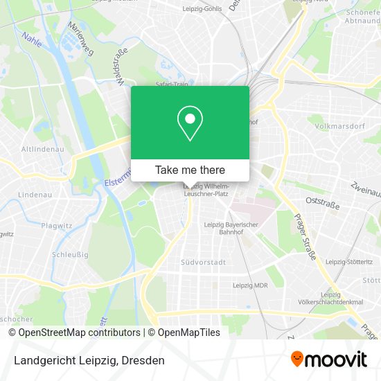 Карта Landgericht Leipzig