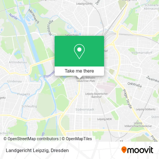 Карта Landgericht Leipzig