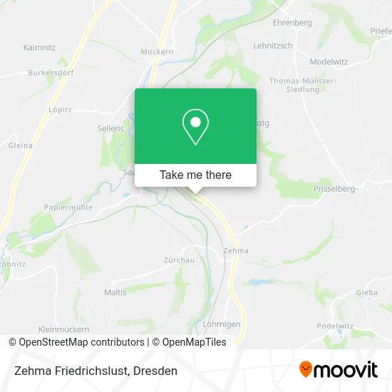 Карта Zehma Friedrichslust