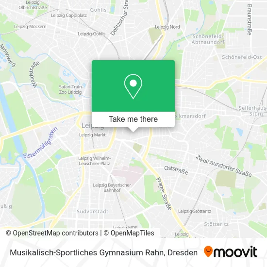 Карта Musikalisch-Sportliches Gymnasium Rahn