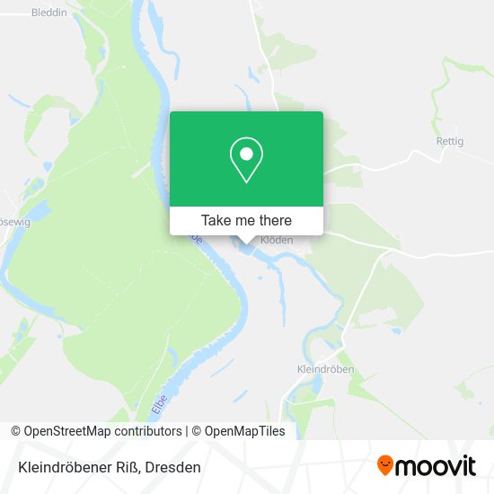 Карта Kleindröbener Riß