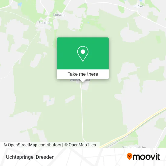 Карта Uchtspringe