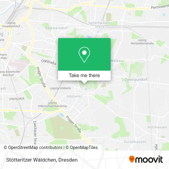 Карта Stötteritzer Wäldchen