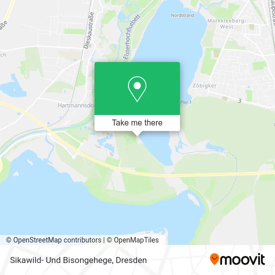 Карта Sikawild- Und Bisongehege