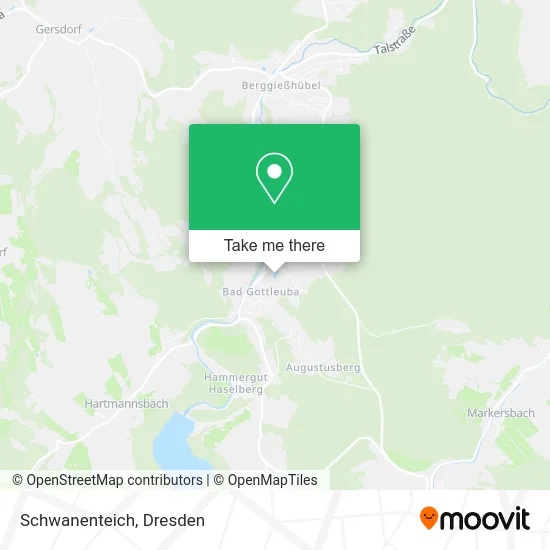 Карта Schwanenteich