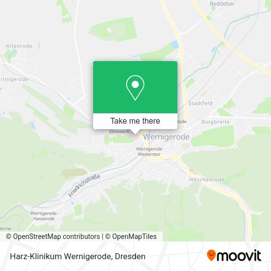 Карта Harz-Klinikum Wernigerode