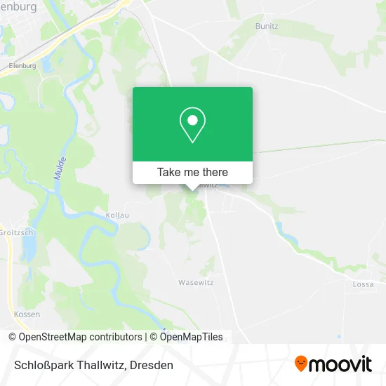 Карта Schloßpark Thallwitz