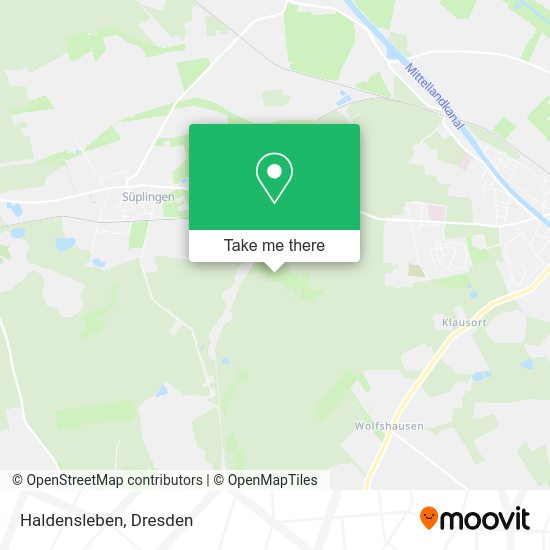 Карта Haldensleben