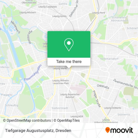 Карта Tiefgarage Augustusplatz