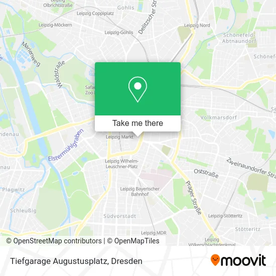 Карта Tiefgarage Augustusplatz