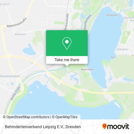 Карта Behindertenverband Leipzig E.V.