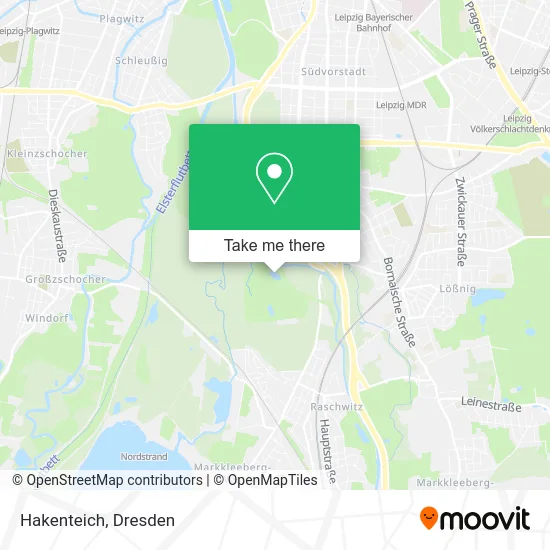 Карта Hakenteich