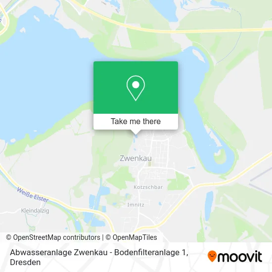 Карта Abwasseranlage Zwenkau - Bodenfilteranlage 1