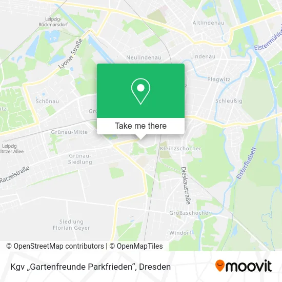 Карта Kgv „Gartenfreunde Parkfrieden“