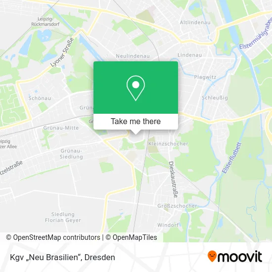 Карта Kgv „Neu Brasilien“