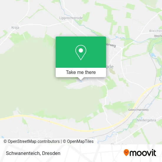 Карта Schwanenteich