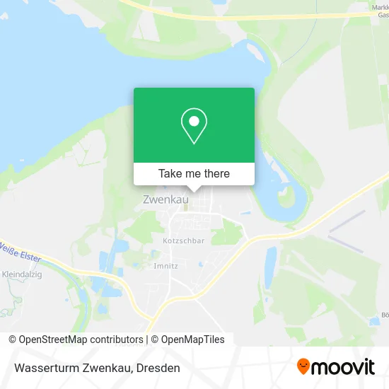 Карта Wasserturm Zwenkau
