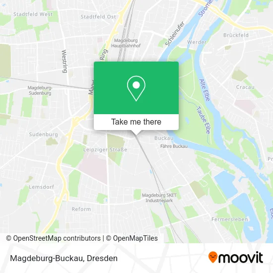 Карта Magdeburg-Buckau