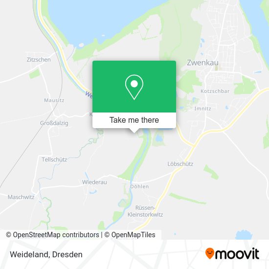 Карта Weideland