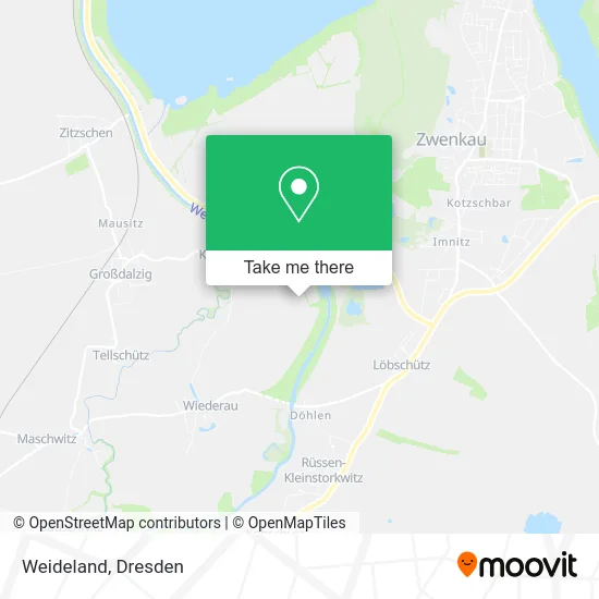 Карта Weideland
