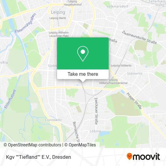 Карта Kgv ""Tiefland"" E.V.