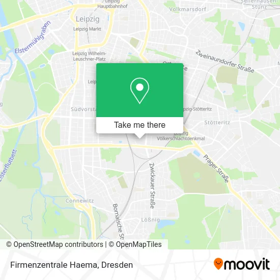 Карта Firmenzentrale Haema