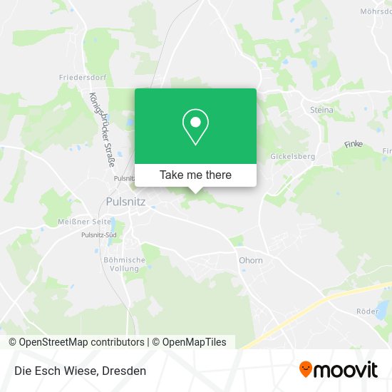 Карта Die Esch Wiese