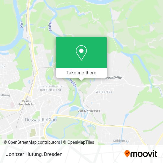 Карта Jonitzer Hutung