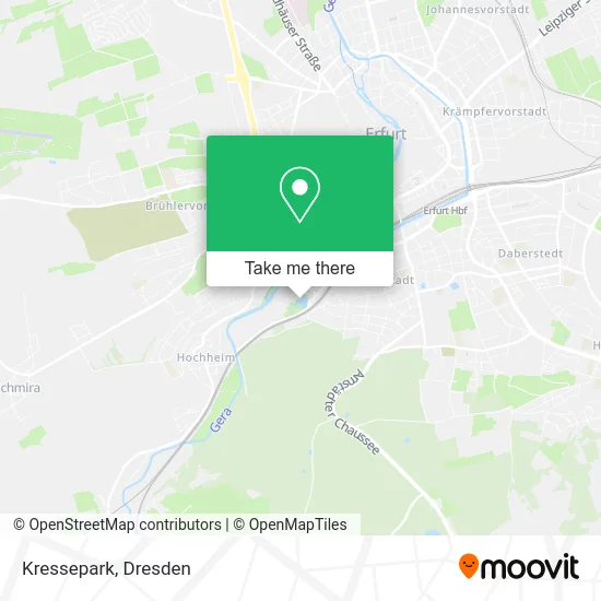 Карта Kressepark