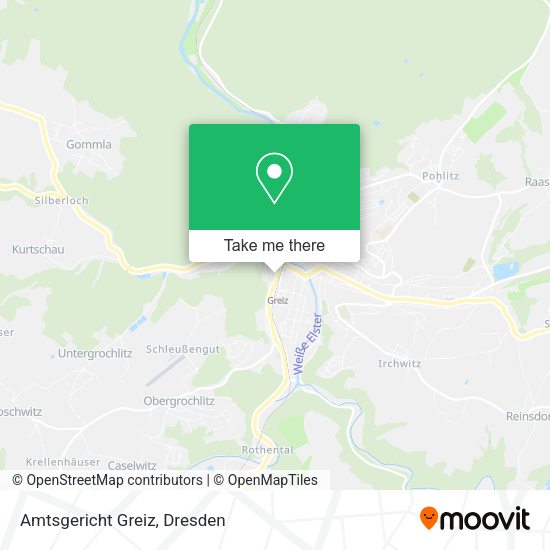 Карта Amtsgericht Greiz