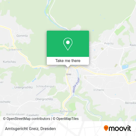 Карта Amtsgericht Greiz