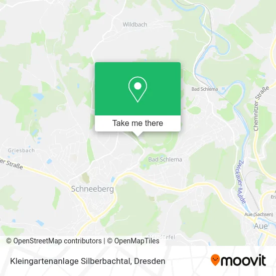 Карта Kleingartenanlage Silberbachtal