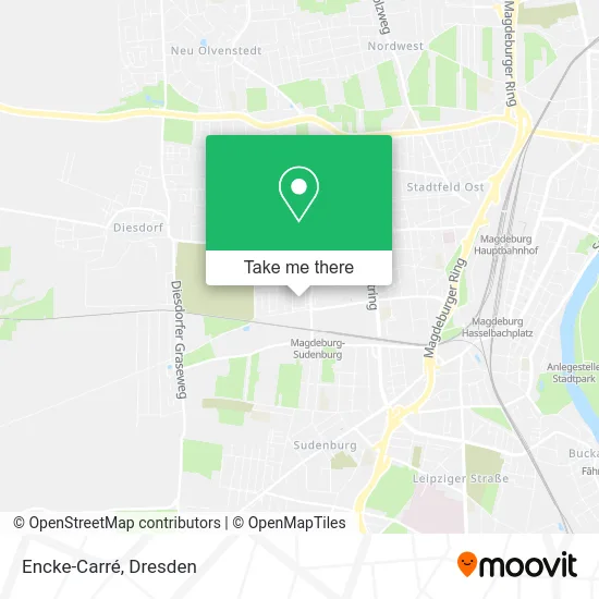 Карта Encke-Carré