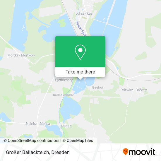 Карта Großer Ballackteich