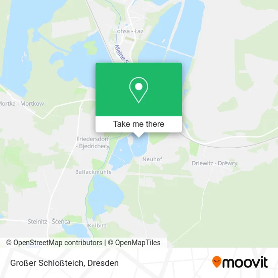 Карта Großer Schloßteich