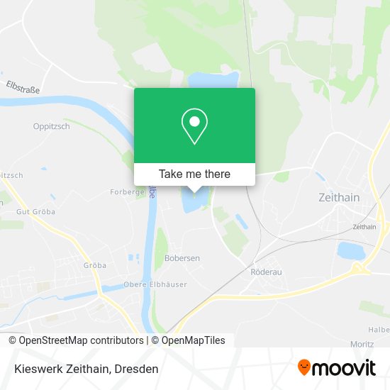 Карта Kieswerk Zeithain