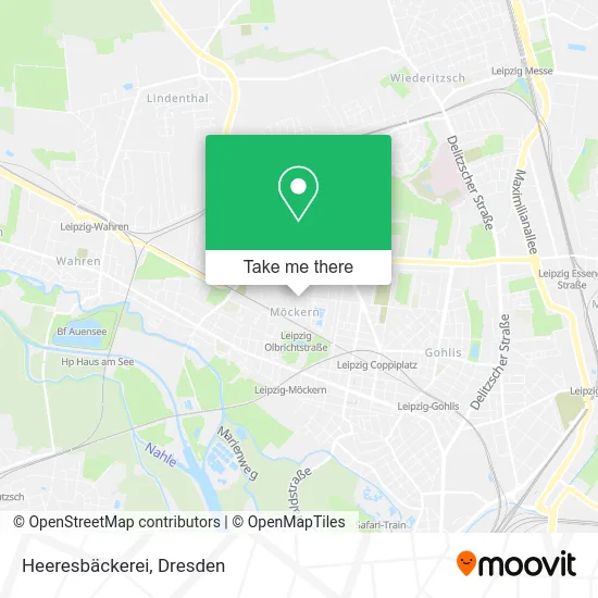 Карта Heeresbäckerei