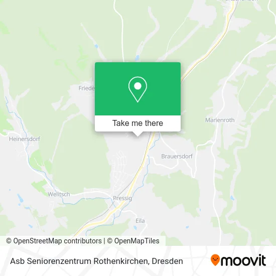 Карта Asb Seniorenzentrum Rothenkirchen