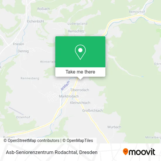 Карта Asb-Seniorenzentrum Rodachtal