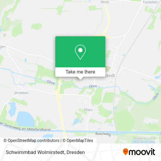 Карта Schwimmbad Wolmirstedt