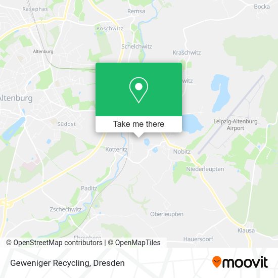 Карта Geweniger Recycling