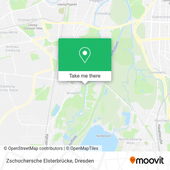 Карта Zschochersche Elsterbrücke