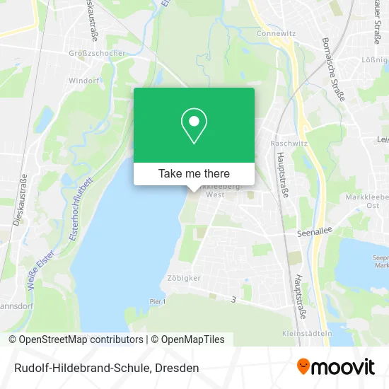 Rudolf-Hildebrand-Schule map