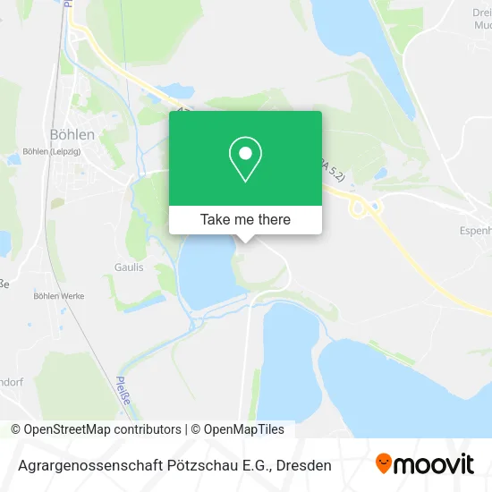 Agrargenossenschaft Pötzschau E.G. map